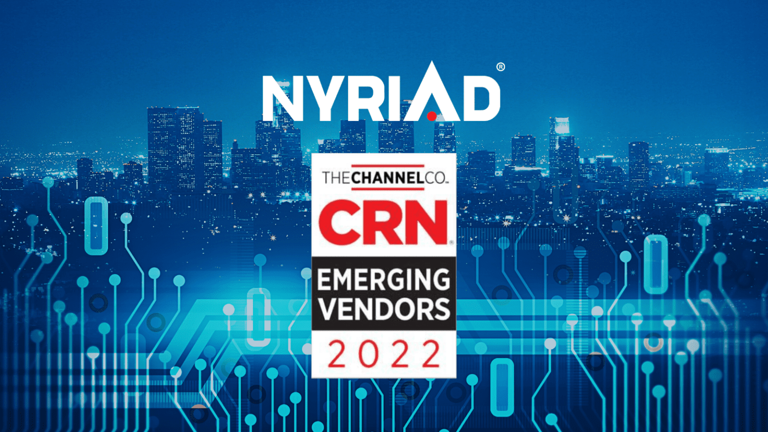 Nyriad spotlighted on the CRN 2022 Emerging vendors in storage