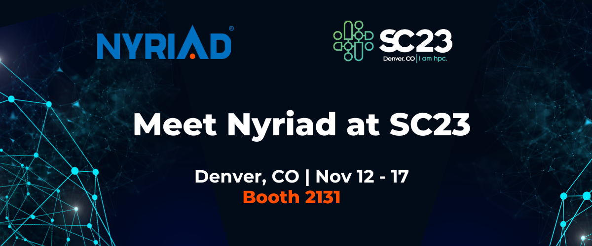 Meet Nyriad at SC23