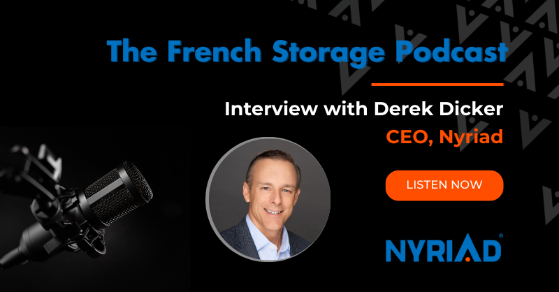Exclusive Interview with Nyriad's CEO, Derek Dicker on the French Storage Podcast